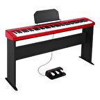 Fenix C-811 Taşınabilir Dijital Piyano Seti (Kırmızı)
