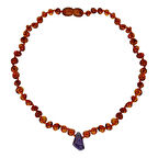 Chavin Kehribar Kolye Kız Erkek Çocuk Bebek Diş Kolyesi ei06