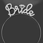 Chavin Taşlı Elmas Bride Gelinlik Tacı Düğün Tacı Taç em21by