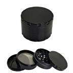 Siyah 55 mm. Tütün Baharat Herbal Öğütücüsü Parçalayıcı rb85sy