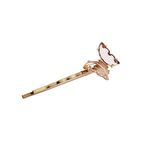 Chavin Kelebek Mavi Rose Gold Kadın Toka eh22rs