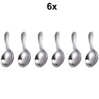 304 Çelik 6 Adet 9 cm Mini Tatlı ve Dondurma Kaşığı cin752by-6