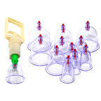 Kapamarka Vakumlu Hacamat Kupa Çekme 12'li Set