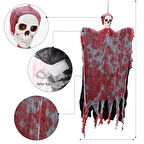 Kapamarka LED IŞIKLI KAHKAHA ATAN SESLİ SENSÖRLÜ KURU KAFA