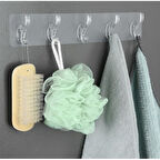 Kapamarka Yapışkanlı 5 Kancalı Askı