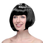 Kapamarka Siyah Renk KÃ¼t Peruk SaÃ§