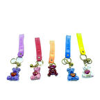 Kapamarka Kalpli Ayıcık Silikon Anahtarlık