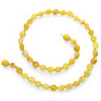 Tesbihane Multi Color Doğal Damla Kehribar Taşlı Bebek Diş Kolyesi