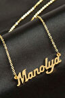 Manolya isimli kolye (Kişiye Özel)
