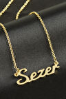 Sezer isimli kolye (Kişiye Özel)