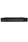 Anunnaki 10316KE 16+2+1 Port Gigabit Poe Switch 16FE+2GE+1SFP IP Kamera Network Poe Gigabit Switch