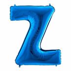 FOLYO BALON Z HARF MAVİ 102CM