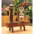 Deniz Feneri Biblolu Kum Saati 