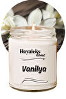 Doğal Özel Seri Kokulu Dekoratif Kavanoz Mum 210 cc - Vanilya - RYL