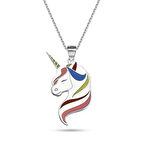 Unicorn Kolye - Gümüş