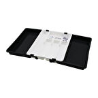 KAYAR KAŞIKLIK İKİ TARAFLI ÇİFT AÇILIR AYARLANABİLİR ÇEKMECE İÇİ 36X69CM 