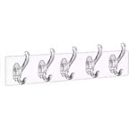 SİLİKON 5 KOLLU ŞEFFAF YAPIŞKAN ASKI 