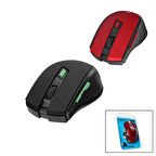 EVEREST SMW-777  WİRELESS - KABLOSUZ  1600DPI USB OPTİCAL MOUSE  VAKUM AMBALAJ (4727)