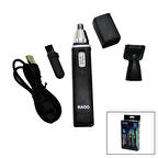 2In1 Burun - Kulak Kil Alma - Ense Çizim Usb Sarjli Tıraş Makinesi Rd-3138  Go50608955820