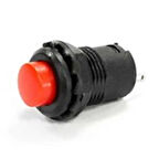 IC-185 D 12MM KALICILI 2 PIN PLASTİK BUTON  GO50602801050