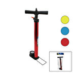 SAATLİ İRAN EL POMPASI METAL GÖVDE PLASTİK KOL - ALTLIK 55 CM TOP - BİSİKLET - MOTOR (5060)