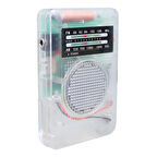 Starnic ST-821 AM-FM Şeffaf Analog Hapishane Radyosu (88-108 FM Frekans Aralığı) (5060)