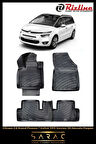 Rizline Citroen C4 Grand Picasso 7 Koltuk 2014 Model 3D Havuzlu Paspas