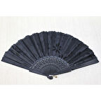 Periboia Plastik Siyah Yelpaze 