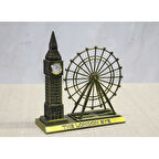 Periboia Metal Saat Kulesi Dönme Dolap 