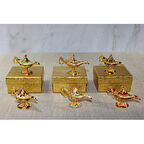 Periboia Mineli Metal Alaaddin Lambası Model 2