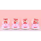 Periboia Ayıcıklı Işıklı Kar Küresi 7 Cm 