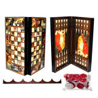 Periboia Özel Tasarlanmış Kaplumbağa Terbiyecisi Tavla