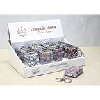 Periboia Taşlı El Aynası Anahtarlık Model 7