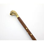 Periboia Pirinç Aslan Büstü Baston Model 2