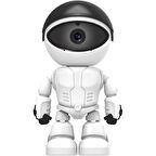 Periboia Robot Görünümlü Wi-Fi Bebek Kamerası