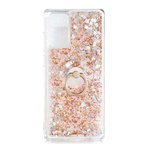Gpack Samsung Galaxy Note 20 Kılıf Milce Sulu Yüzüklü Silikon Arka Kapak