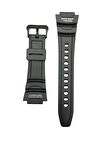 Casio SGW-500H-1BV  Siyah Orijinal Silikon Saat Kordonu