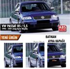 Vw Passat B5-5.5 1996-2001 Batman Yarasa Ayna Kapağı Piano Black ABS Plastik