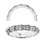 0,55 Karat Pırlanta Tamtur Yüzük