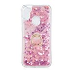 Gpack Samsung Galaxy M11 Kılıf Milce Sulu Yüzüklü Silikon Arka Kapak