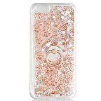 Gpack Apple iPhone 6 Kılıf Milce Sulu Yüzüklü Silikon Arka Kapak