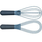 Silikon Saplı 2 işlevli Çırpıcı (Balon Ve Düz)