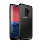 Smcase Samsung Galaxy S9 Plus Kılıf Ultra Soft Negro Karbon Silikon 