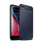 Smcase iPhone 7 Plus Ultra Soft Negro Karbon Silikon Kılıf  Nano Ekran Koruyucu