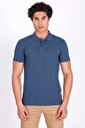 Erkek Polo Yaka Tişört Granit %100 Pamuk Slim Fit POLO T-SHİRT NCS JEANS 1055