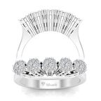 0,26 Karat Pırlantalı Beştaş Yüzük