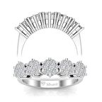 0,60 Karat Pırlanta Beştaş Yüzük