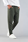Erkek Pantolon Beli Lastikli  Slim Fit Esnek Likralı Basic Pamuklu Jogger