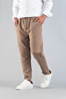 Erkek Pantolon Beli Lastikli  Slim Fit Esnek Likralı Basic Pamuklu Jogger