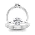 0,17 Karat Pırlanta Fantezi Yüzük